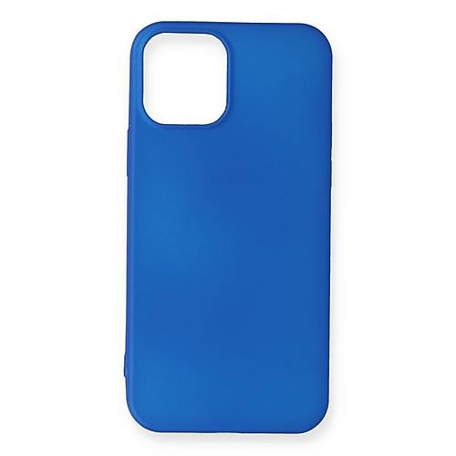 iPhone 12 Mini K�l�f First Silikon - Mavi