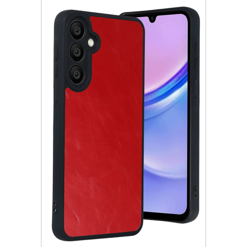 Galaxy A57 5G Aras Deri Kapak - K�rm�z�