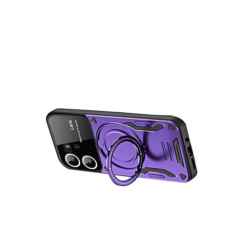 Y16 K�l�f Joy Lens Standl� Kapak - Mor