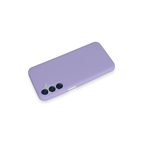 Galaxy M15 K�l�f First Silikon - Lila