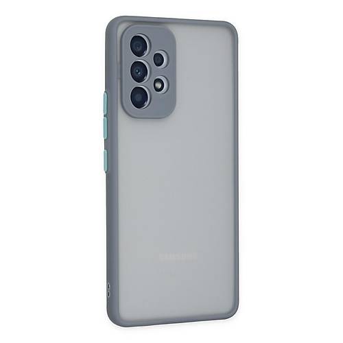 Galaxy A53 5G K�l�f Montreal Silikon Kapak - Gri