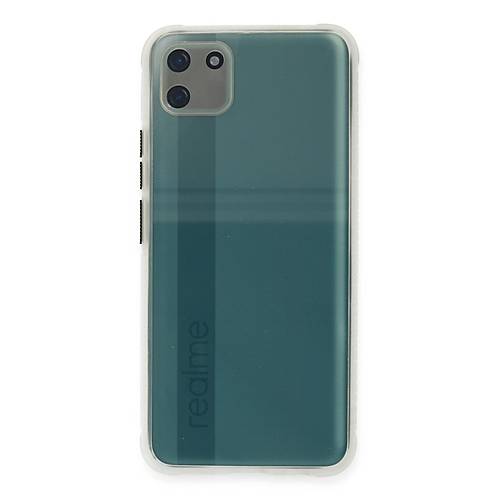 Realme C11 K�l�f Miami �effaf Silikon - �effaf