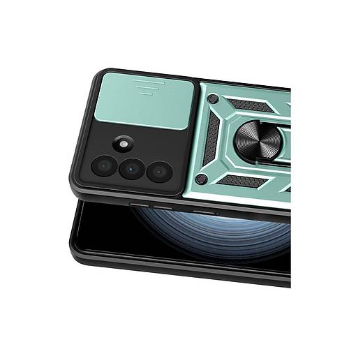 Galaxy A37 5G Pars Lens Y�z�kl� Silikon - Ye�il