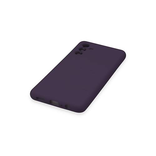 Galaxy A14 4G K�l�f Nano i�i Kadife Silikon - Mor