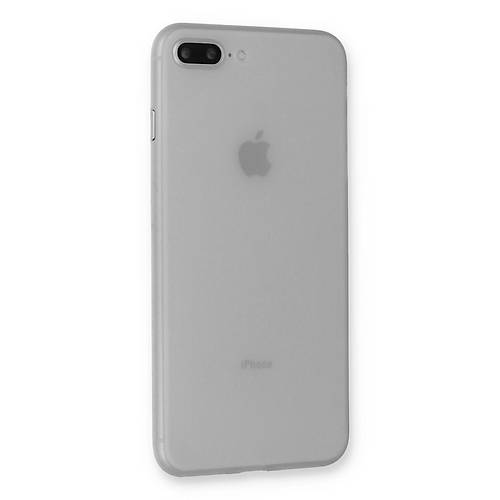 iPhone 7 Plus K�l�f PP Ultra �nce Kapak - Beyaz