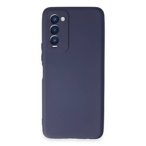 Camon 18 K�l�f First Silikon - Lacivert