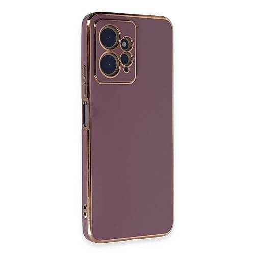 Redmi Note 12 4G K�l�f Volet Silikon - Mor