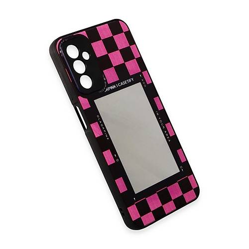 Galaxy M23 K�l�f Mirror Desenli Kapak - Mirror - 8