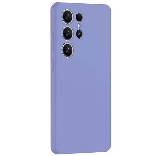Galaxy S25 Ultra K�l�f Nano i�i Kadife Silikon - Lila