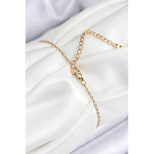 316L �elik Nazar Boncu�u Model Gold Renk Kad�n Bileklik