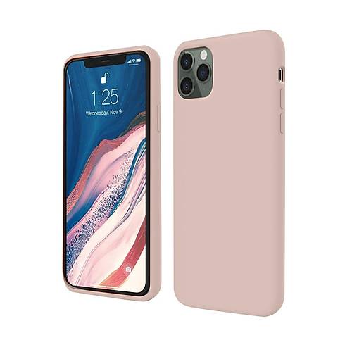 iPhone 11 Pro K�l�f First Silikon - Rose Gold