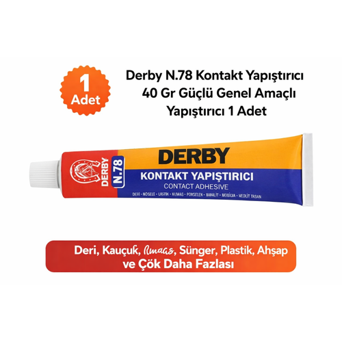Derby N.78 Kontakt Yap��t�r�c� 40 Gr G��l� Genel Ama�l� Yap��t�r�c� 1 Adet
