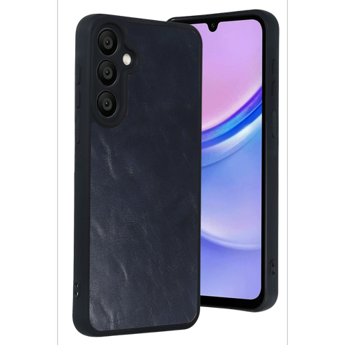 Galaxy A57 5G Aras Deri Kapak - Lacivert