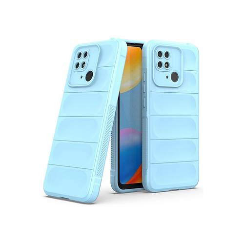 Redmi 10C K�l�f Optimum Silikon - Sky Blue