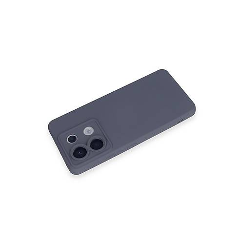 Redmi Note 13 Pro 5G K�l�f Nano i�i Kadife Silikon - Gri