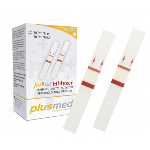 Fasttest Hblyzer Hemoglobin �l��m Stripi 50