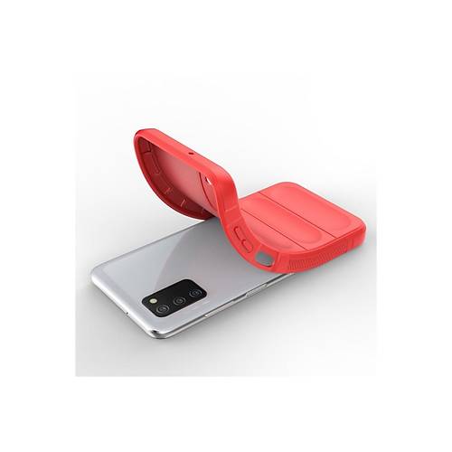 Galaxy A03S K�l�f Optimum Silikon - K�rm�z�