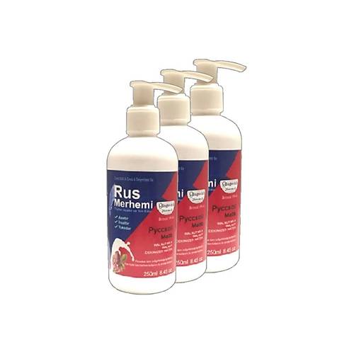 T�ylere Krem  3 Tane 250 ml Ceviz S�tl� & Cevizli Russ Merhemi