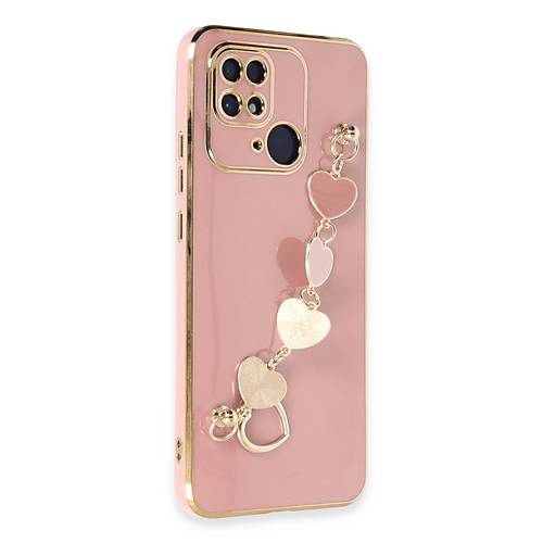 Redmi 10C K�l�f Esila Silikon - Pudra