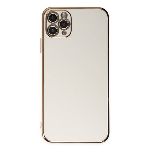 iPhone 11 Pro Max K�l�f Volet Silikon - Beyaz