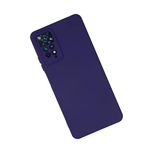 Redmi Note 11 Pro K�l�f Nano i�i Kadife Silikon - Mor