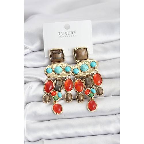 Vintage Sallant�l� Kad�n K�pe