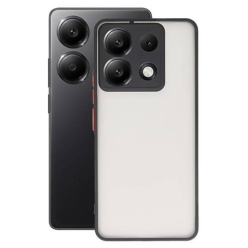 Redmi Note 13 5G K�l�f Montreal Silikon Kapak - Siyah