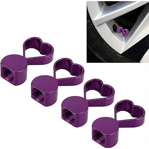 Kalpli Al�minyum Sibop Kapa�� 4'l� Set Mor