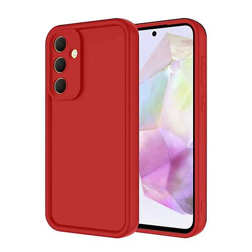 Galaxy A16 5G K�l�f Viera Silikon - K�rm�z�