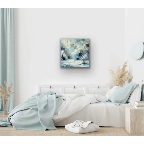 K�� Mevsimi Kanvas Tablo 60x60cm