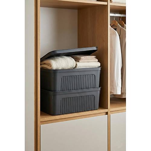 F�me 2'Li 17 LT �nit Saklama Kutusu & �ok Ama�l� Ev Ve Gard�rop D�zenleyici Organizer