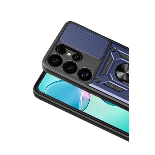 Galaxy S26 Ultra Pars Lens Y�z�kl� Silikon - Lacivert