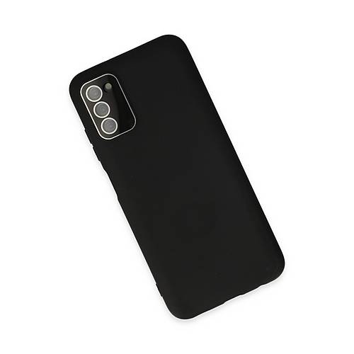 Galaxy A03S K�l�f Lansman Glass Kapak - Siyah