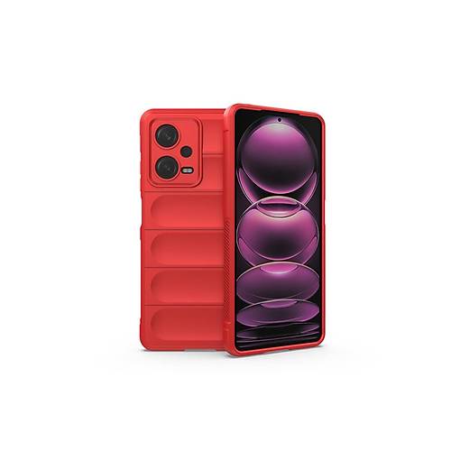Redmi Note 12 4G K�l�f Optimum Silikon - K�rm�z�