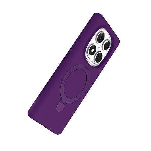Redmi Note 14 Pro 5G Regal Magsafe Standl� Kapak - Derin Mor