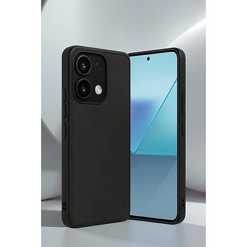 Redmi Note 13 Pro 4G K�l�f Aras Deri Kapak - Pudra