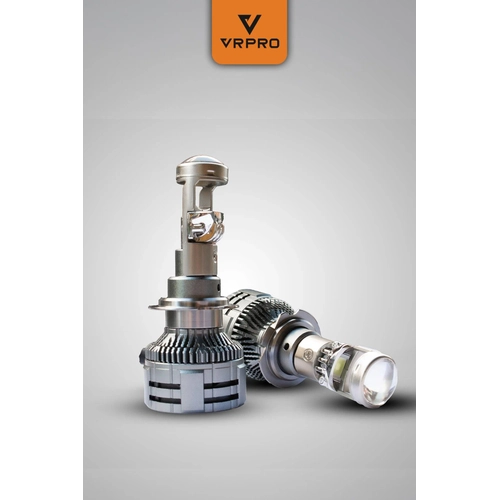 Mega Mercekli H7 LED Far Ampul� 75W 20000 L�men 12V Fanl� VR Pro H7 Led Xenon Beyaz I��k