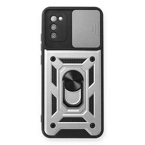 Galaxy A03S K�l�f Pars Lens Y�z�kl� Silikon - G�m��