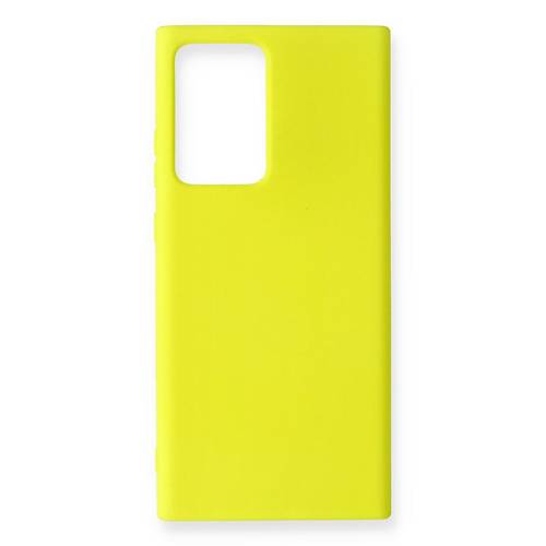 Galaxy Note 20 Ultra K�l�f Nano i�i Kadife Silikon - Sar�