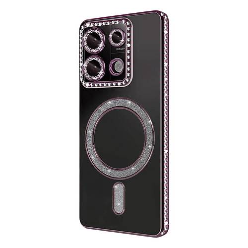 Redmi 13C Joke Simli Magneticsafe K�l�f - Pembe