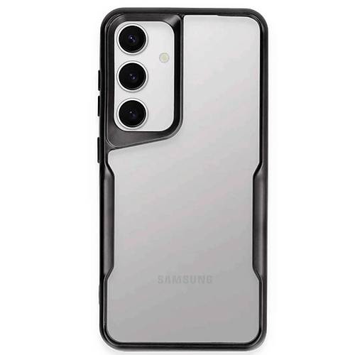 Galaxy S25 K�l�f Boyi Silikon Kapak - Siyah