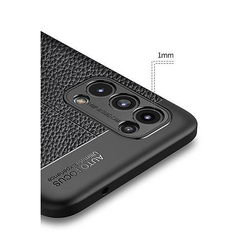 Reno 5 K�l�f Auto Focus Kapak - Siyah