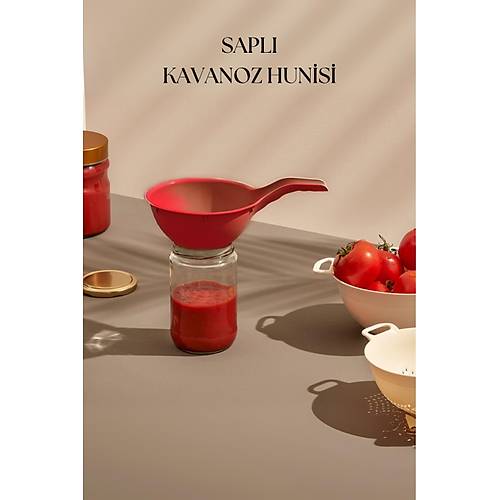 Sapl� Kavanoz Hunisi K�rm�z�-DNY0033