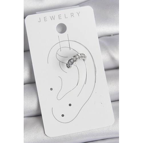 Pirin� G�m�� Renk Zirkon Ta�l� K�k�rdak Model Kad�n K�pe