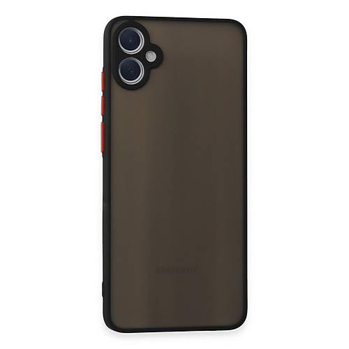 Galaxy A05 K�l�f Montreal Silikon Kapak - Siyah