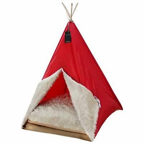Kedi ve K���k Irk K�pek �ad�r� ?K�rm�z� 50x50x70 Cm