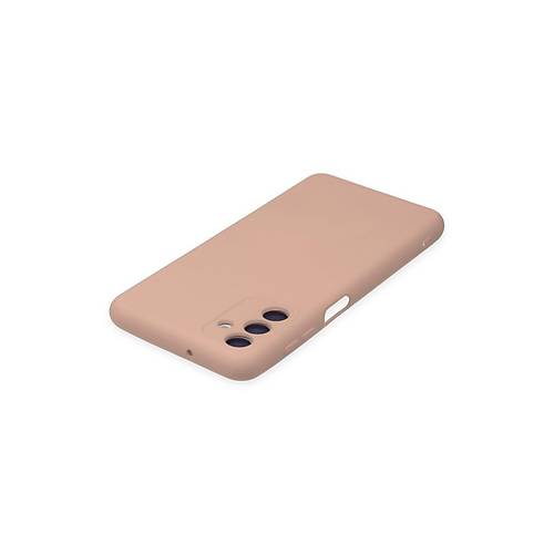 Galaxy A04S K�l�f Nano i�i Kadife Silikon - Pudra