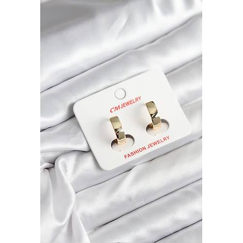 14K Gold Renk Kaplama CM Kad�n K�pe