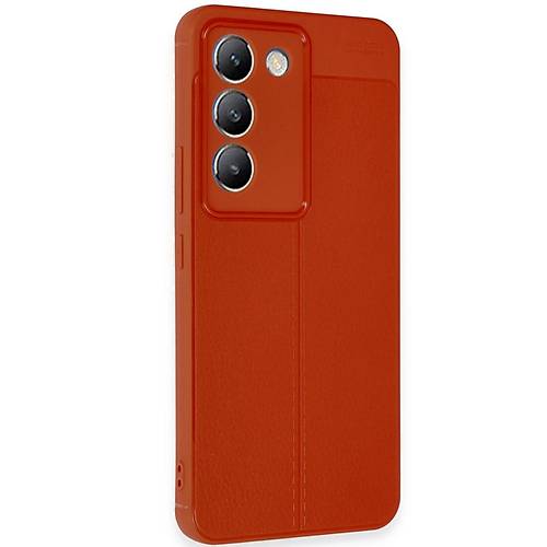 V30 Lite 4G K�l�f Auto Focus Kapak - K�rm�z�