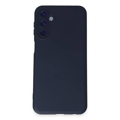 Galaxy M14 5G K�l�f Nano i�i Kadife Silikon - Lacivert
